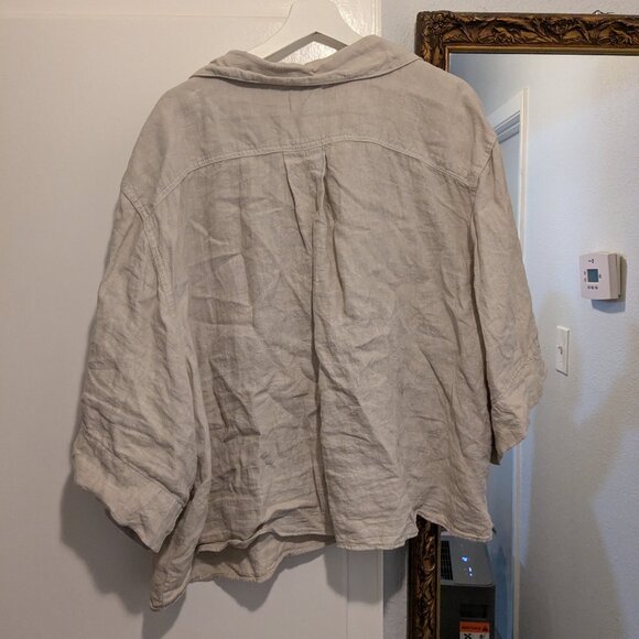 mate the label linen lounge shirt - Picture 5 of 5